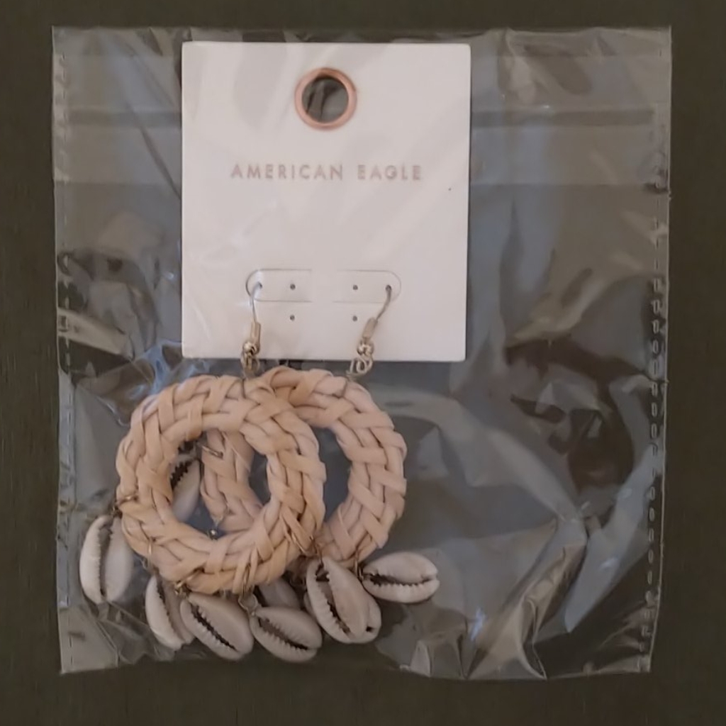 American Eagle Shell Earrings